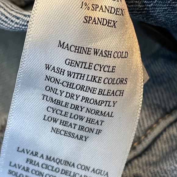 Calvin Klein Jeans Womens Classic Light Wash Blue Denim Straight Leg Pants Sz 4 - Picture 3 of 11